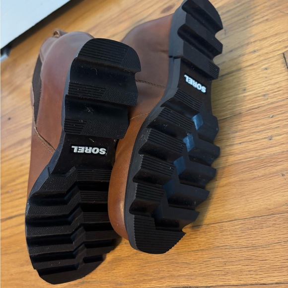 Sorel Joan of Arctic Wedge Ill Chelsea Boot - Waterproof Leather Wedge Boots 7 - Picture 11 of 11